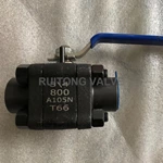 800LB Forged Steel 1/2 3PC Ball Valve