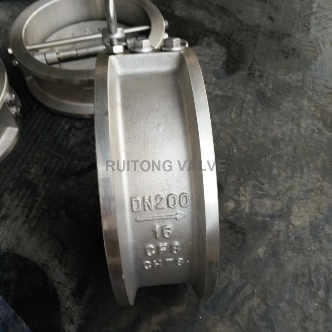 Cast Steel Dual Plate Check Valve