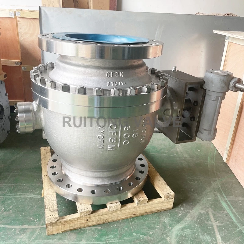 Stainless Steel Trunnion Ball Valve