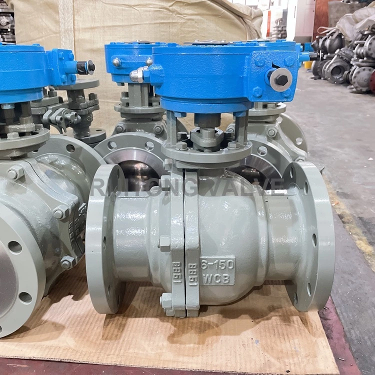 Gearbox Floating 6 Inch Ball Valve