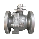 Class150 2PC Flanged WCB Flanged Ball Valve