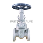 Class150 Cast Steel WCB 16 Inch Gearbox Gate Valve