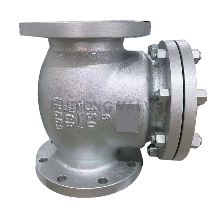 BS1868 Cast Steel 6 A216 WCB  Inch Swing Check Valve