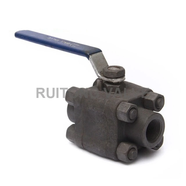 800LB Forged Steel 1/2 3PC Ball Valve