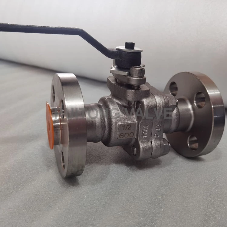 2PC Forged Steel Flanged 3/4 Ball Valve