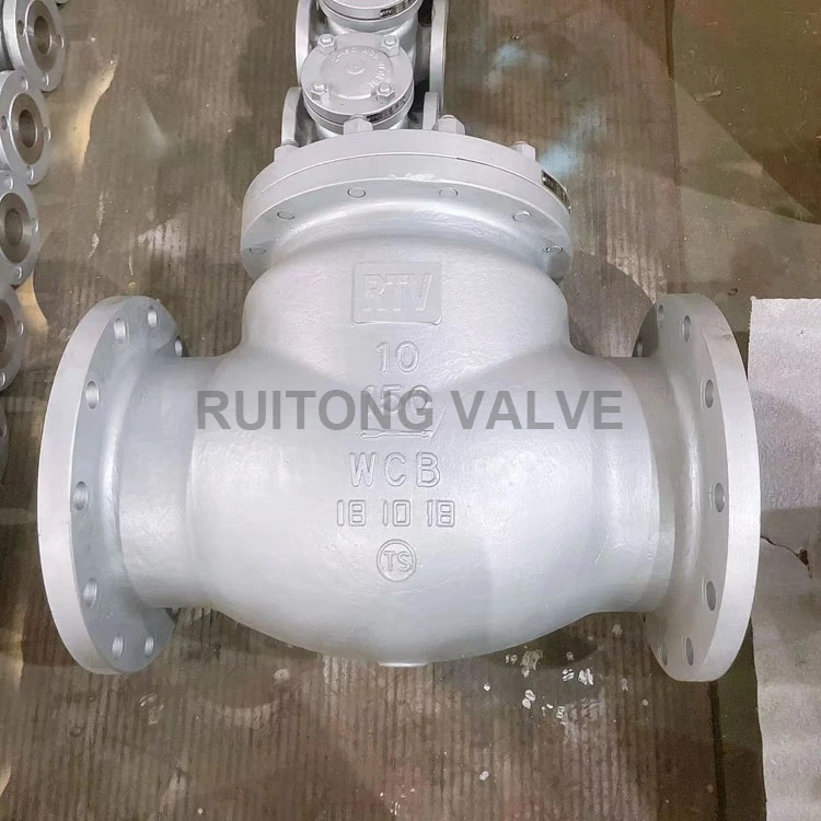 150LB Cast Steel A216 WCB  10 Inch Swing Check Valve